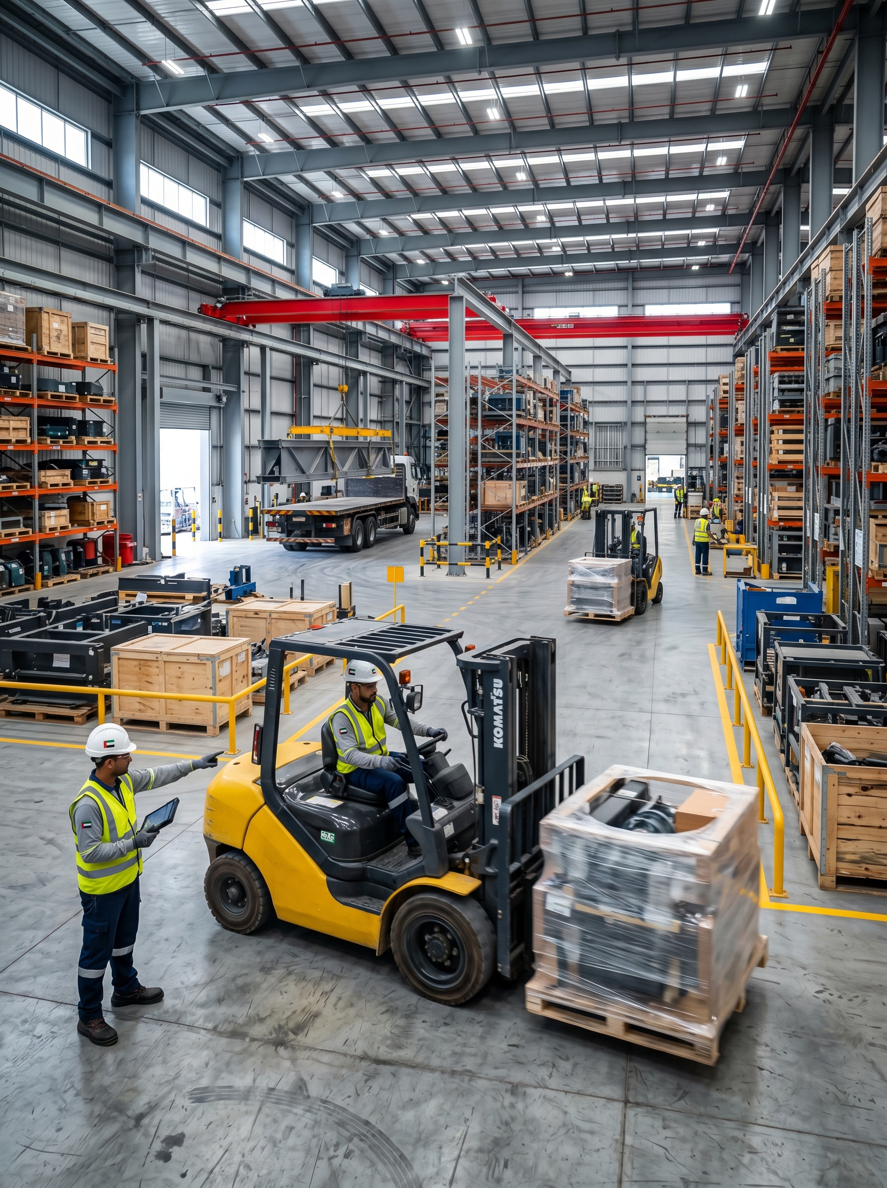 modern industrial logistics facility, heavy 202606192300